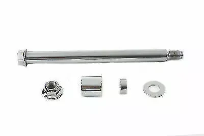 Chrome Rear Axle Kit for Harley Davidson by V-Twin