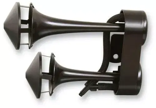 Rivco Products AHMULTIBK Multi Application Air Horn Black AHMULTIBK 2107-0083
