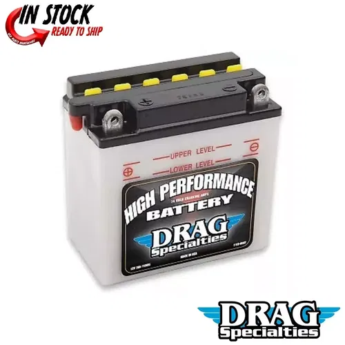 Drag Specialties 2113-0007 /12N7-4A High Performance Battery SHIPPED DRY NO ACID