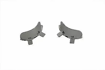 V-Twin Chrome Bar Bullet Visor for Harley Davidson