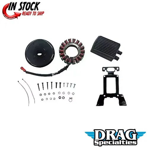 Drag Specialties 2112-1205 54-Amp Charging Kit for Touring 11-16 Trike 09-16