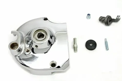 Sprocket Cover Kit Chrome for Harley Davidson by V-Twin