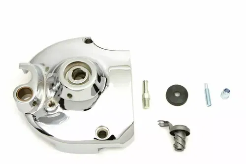Sprocket Cover Kit Chrome for Harley Davidson by V-Twin
