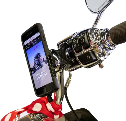 KLOCK WERKS iOmounts* Device Mount - Handlebar Mount - Black KWD-01-0605-B