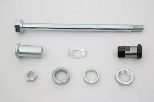 Rear Axle Kit Zinc for Harley Davidson by V-Twin