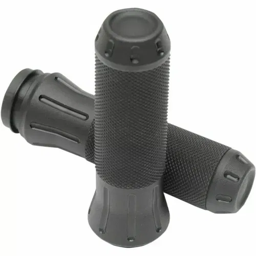 Drag Specialties Stealth Tone Black Grips for 2008-2017 Harley Throttle-by-Wire