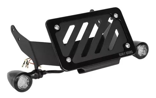 BURLY BRAND LICENSE PLATE / TURNSIGNAL KIT SLASH CUT HONDA 2021-23 REBEL 1100