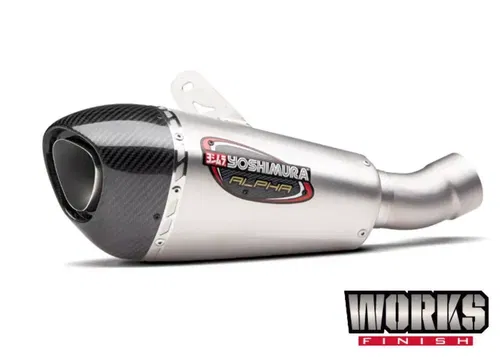 YOSHIMURA STREET ALPHA T SLIP ON  SYSTEM KAWASAKI ER-4 NINJA 400R 2018 - 2020
