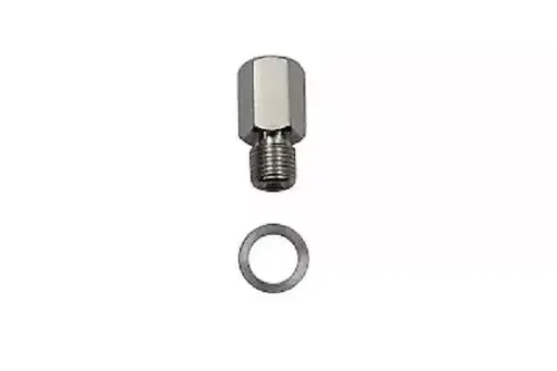 Chrome Brake Hose Fitting fits Harley Davidson 23-0517
