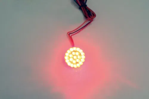 Custom Dynamics Universal LED Cluster Each 1.25" Red 2060-0259