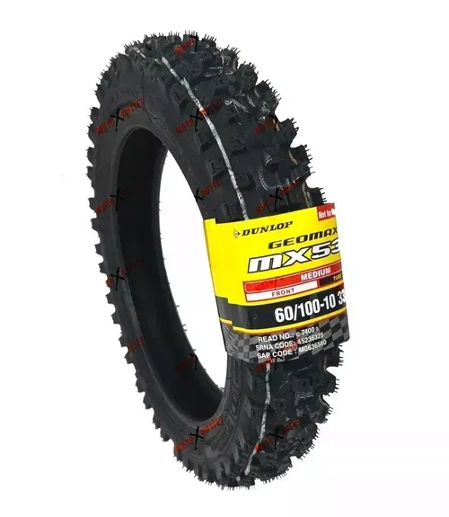 Dunlop 50 Tires 60/100-10 70/100-10 CRF50 XR50 TTR 50 Front 2.50-10 Rear MX53