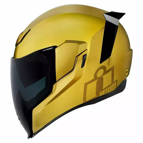 2021 ICON AIRFLITE MIPS JEWEL - GOLD DOT MOTORCYCLE STREET HELMET - PICK  SIZE