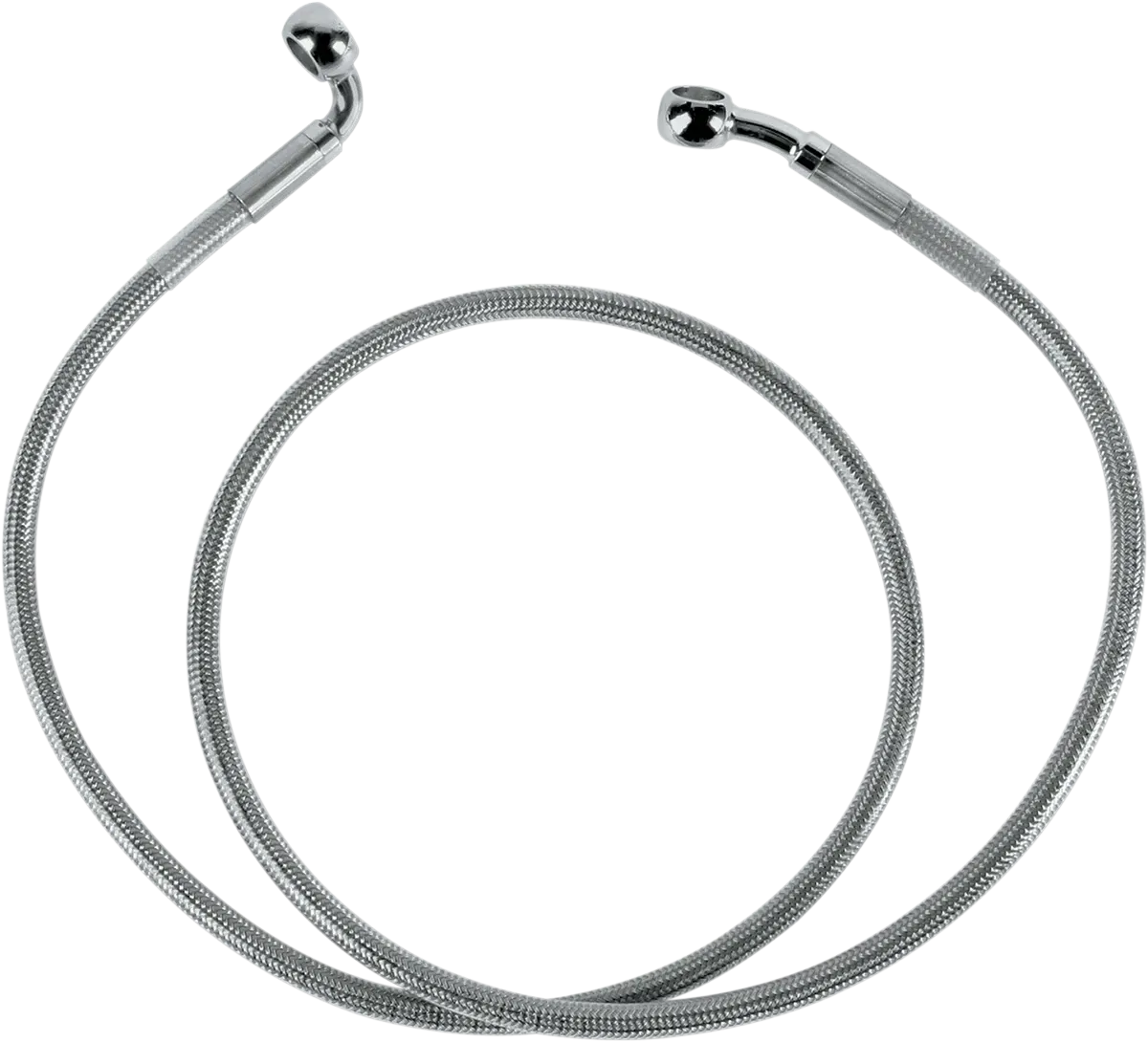 DRAG SPECIALTIES Brake Line - Front (Upper) - Stainless Steel 640213