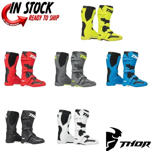 2024 THOR BLITZ XR BOOTS MOTOCROSS OFFROAD - PICK SIZE & COLOR