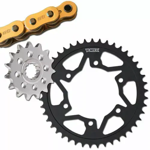 Vortex Kawasaki ZX14R 2006-2011 V3 2.0 Gold Chain Sprocket Kit 17-41 G530RX3