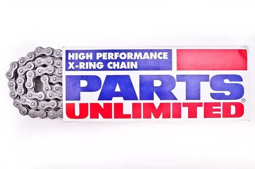 PARTS UNLIMITED 520 Pro Series Motorcycle X-Ring Chain (Natural) 100 Links