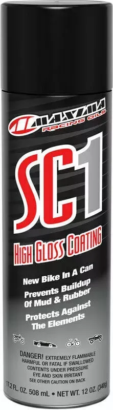 Maxima Racing Oil SC1 High Gloss Motorcycle Detailing Spray | 12 oz | 78920-N