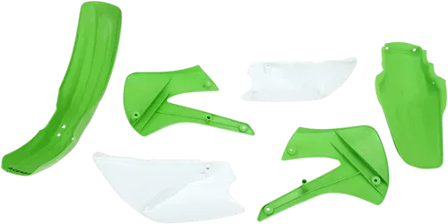 ACERBIS Fits Standard Replacement Body Kit - '12 Green/White 2041090206