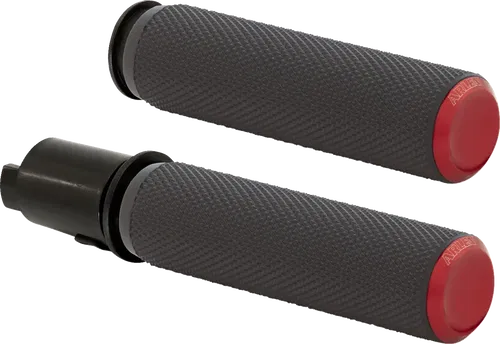 ARLEN NESS Knurled Grips - TBW - Red Fits 500-055