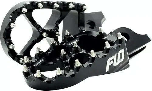 Flo Motorsports 2.0 Pro Series Foot Pegs Black For KTM Husky FPEG-795BLK