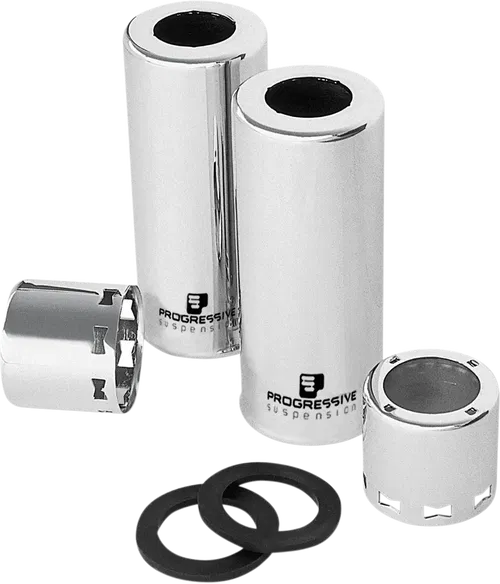 PROGRESSIVE SUSPENSION Shock Cover Kit - Chrome 30-5027C