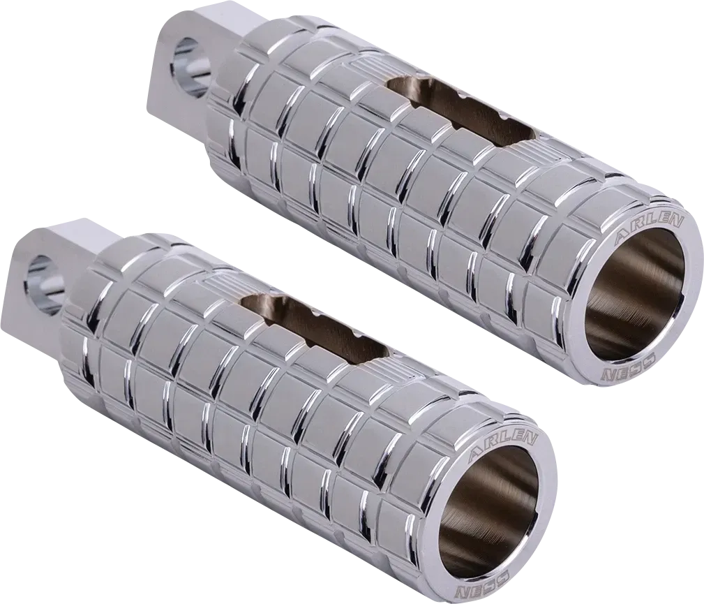 ARLEN NESS Footpegs - Driver - Chrome Fits 400-037