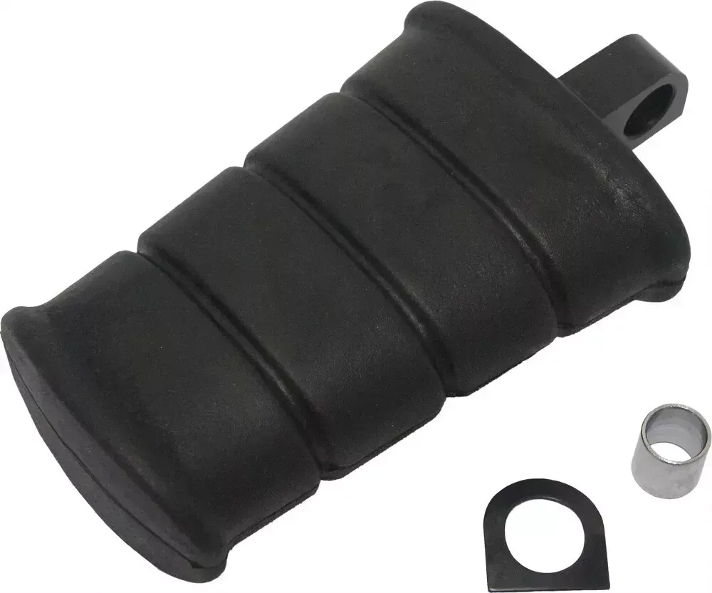 HARDDRIVE Kicker Pedals Black w/Black Swivel