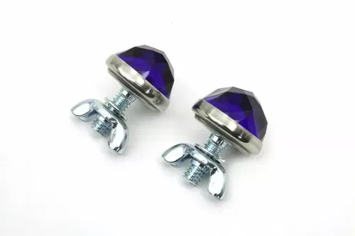 Blue Reflector Set for Harley Davidson by V-Twin