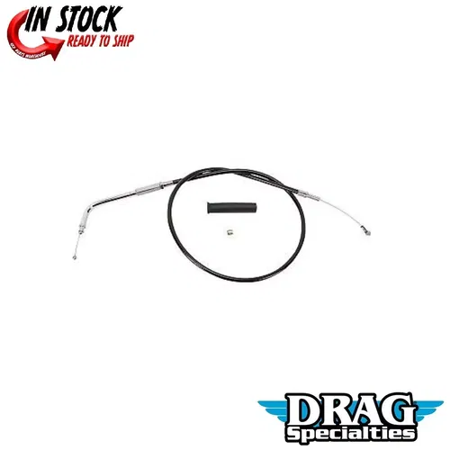 DRAG SPECIALTIES 0651-0145 Black Vinyl Idle Cable 41-1/2"