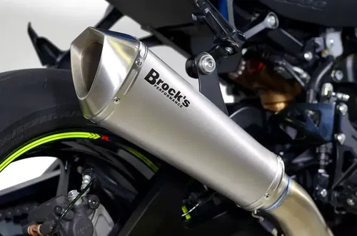 BROCKS PERFORMANCE PREDATOR FULL SYSTEM EXHAUST TITANIUM SUZUKI 17-25 GSX-R1000