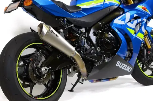 BROCKS PERFORMANCE PREDATOR FULL SYSTEM EXHAUST TITANIUM SUZUKI 17-25 GSX-R1000