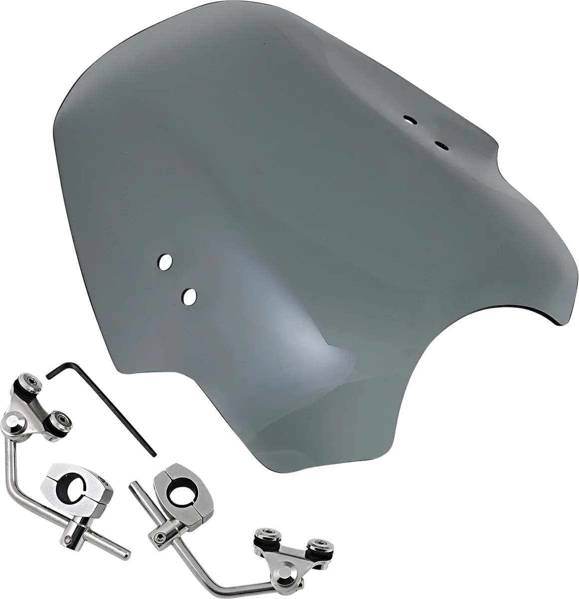 MEMPHIS SHADES Hellcat Windshield - Black Smoke MEM17112