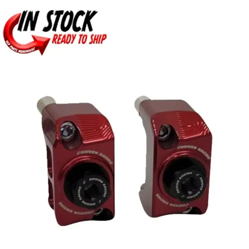 DRIVEN RACING CAPTIVE AXLE BLOCK RED  KAWASAKI 2023 ZX-4RR DRCAX-205RD
