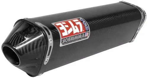 Yoshimura TRC Race Series Full System, Stainless CF Muffler NPS50 03-16