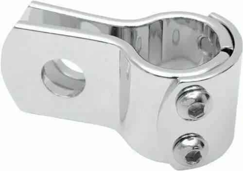 Chrome 7/8" Drag Specialties Three-Piece Frame Engine Guard Universal Clamp