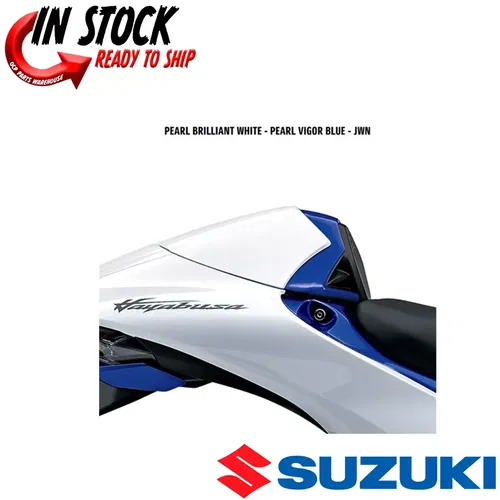 SUZUKI SEAT COWL FAIRING REAR BLUE 2022-2024 HAYABUSA  OEM NEW 45500-10800-JWN