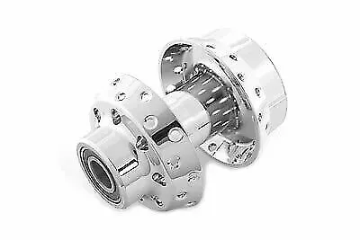 Chrome Front Wheel Hub with 25mm Bearings for Harley Davidson by V-Twin
