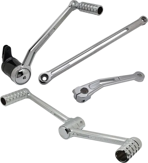 ARLEN NESS SpeedLiner Foot Control Kit Fits w/ Heel/Toe Shifter - Chrome 420-102