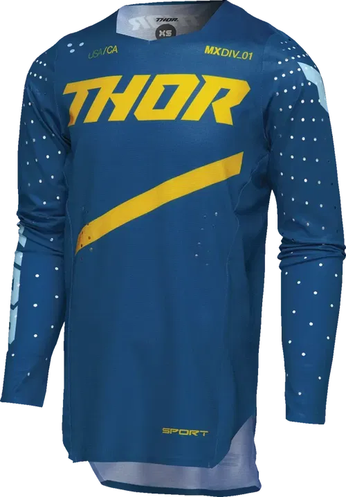 THOR Youth SPORTMODE Fits Brave Jersey - Blue - Large 2912-2537