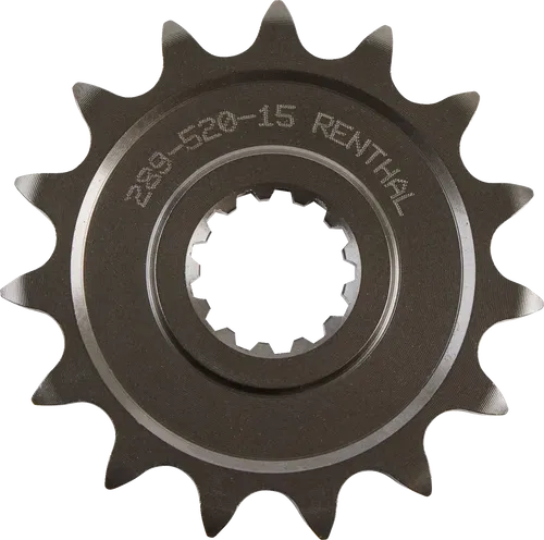 RENTHAL Front Sprocket - Fits 15 Tooth - Kawasaki/Suzuki/Yamaha 289--520-15P