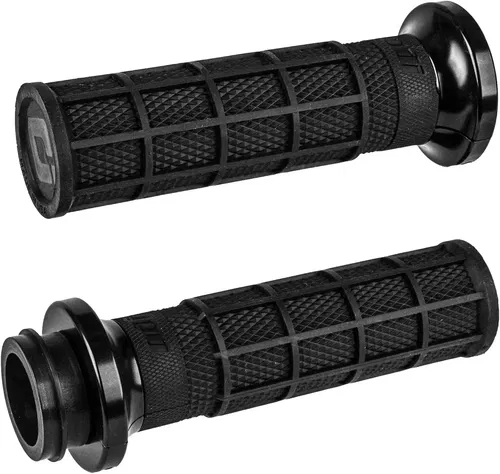 ODI V31HCW-BB-B V-Twin Lock On Grips Black/Black For Cable Throttle