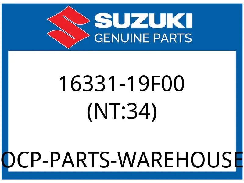 Suzuki OEM Part 16331-19F00 GEAR, ENG OIL PUMP DRIVEN (NT:34)