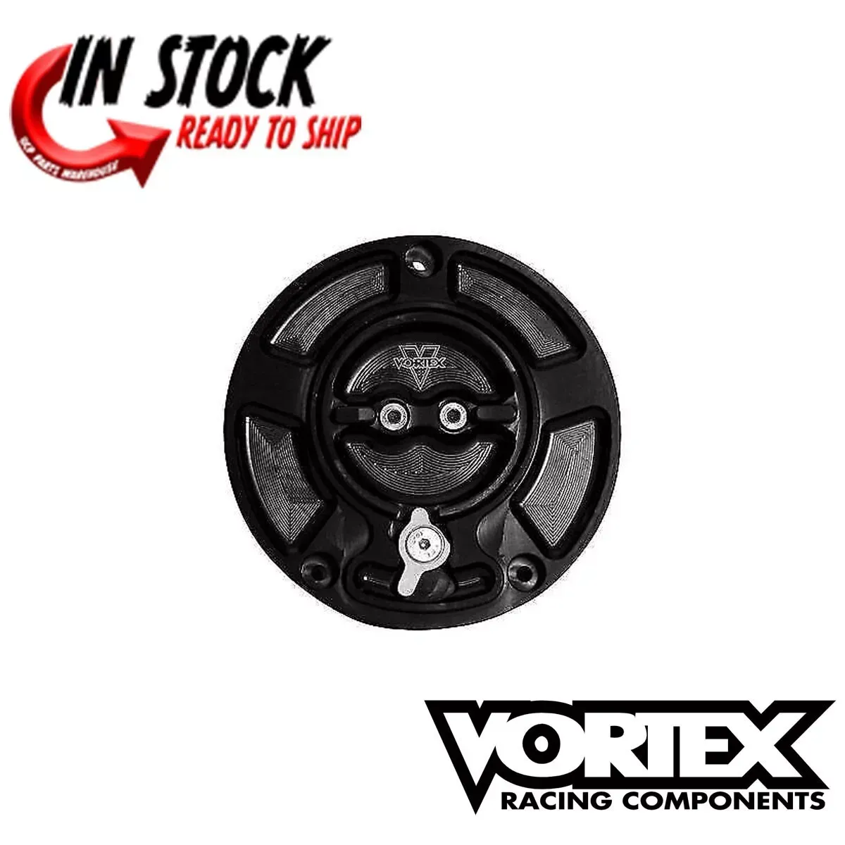 VORTEX RACING V3 GAS CAP BLACK GC210K HONDA CBR600RR/CBR1000RR MANY OTHERS
