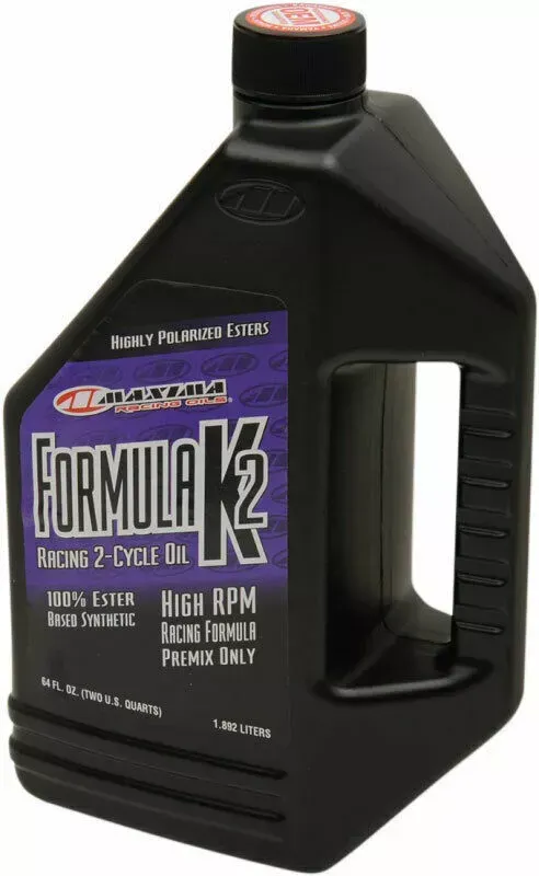 Maxima Racing Oil Formula K2 Motorcycle, ATV 2-Stroke Premix Oil | 64 oz | 22964