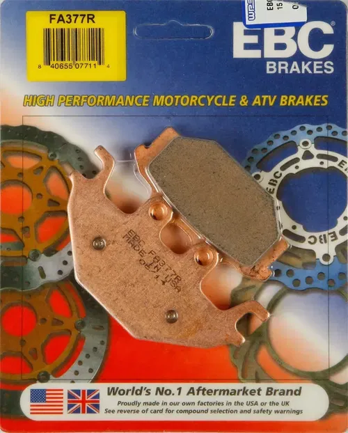 EBC R Series Long Life Sintered Brake Pads FA377R