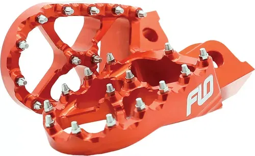 Flo Motorsports 2.0 Pro Series Foot Pegs Orange For KTM Husky FPEG-795-2 ORG