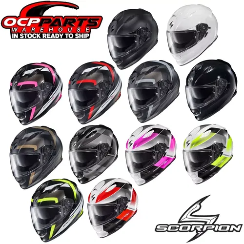 NEW SCORPION EXO RYZER FULL-FACE MOTORCYCLE HELMET - PICK COLOR & SIZE