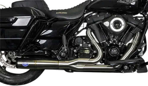 S&amp;S CYCLE Fits 2-into-1 Diamondback Exhaust System - Stainless Steel - Race