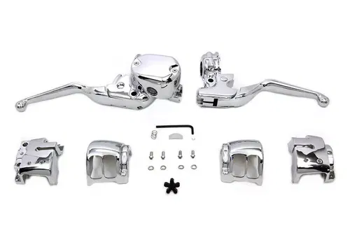 Handlbar Control Kit Chrome fits Harley-Davidson 22-0841 V-TWIN 2014-UP XL W ABS
