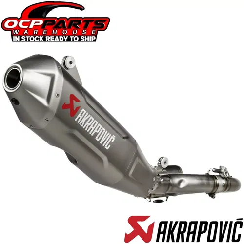 NEW AKRAPOVIC EVOLUTION LINE EXHAUST SYSTEM 2024 YAMAHA YZ250 F FX WR250F